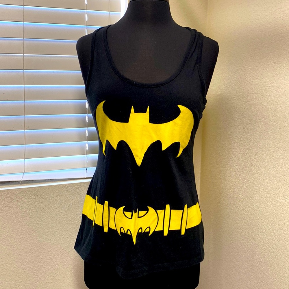 Batman Tank Top with cape size large